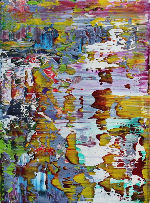 158. Abstraktný obraz č.158-363, 2017,olej,hliníková fólia,49x37cm.jpg